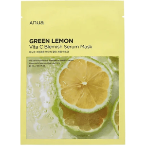 Anua Green Lemon Vita C Blemish Serum Mask 25Ml
