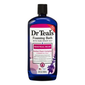 Dr Teal’S Dr Teals Epsom Salt Foaming Bath Menstrual Relief, 1000Ml