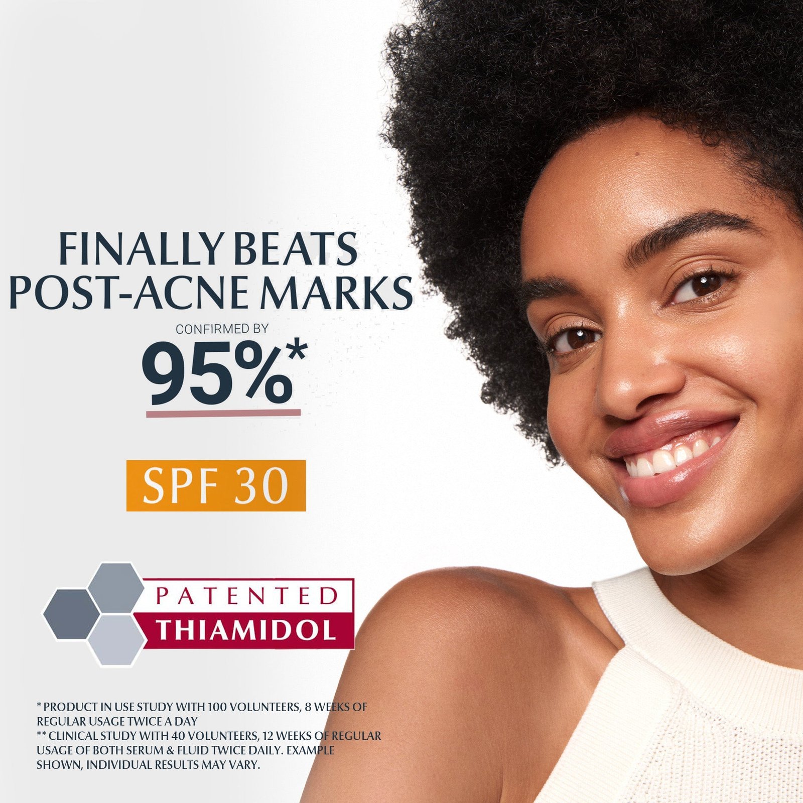 Eucerin DermoPurifyer Oil Control Post-Acne Marks Protection and Protective Fluid SPF 30 50ml - Image 3