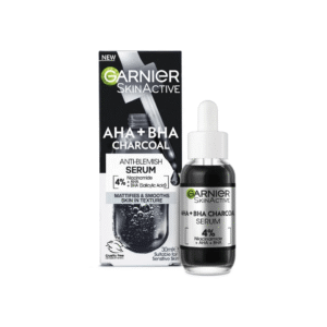 Garnier Aha + Bha With Charcoal Anti-Blemish Serum 30Ml