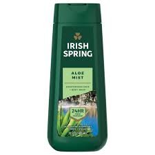 Irish Spring Aloe Mist Moisturizing Face + Body Wash 591Ml Irish Spring Aloe Mist Moisturizing Face + Body Wash 591Ml
