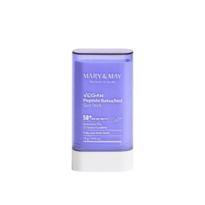 Mary & May Vegan Peptide Bakuchiol Sun Stick Spf50+ Pa++++ 18G