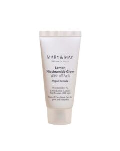 Mary & May Lemon Niacinamide Glow Wash Off Pack 30G