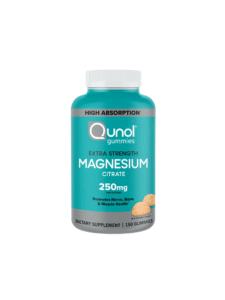 Qunol Magnesium Citrate Gummies – 250Mg Extra Strength Support