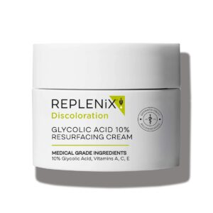 Replenix Discoloration Glycolic Acid 10% Resurfacing Cream – 50G