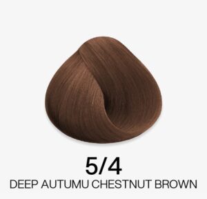 Somma Prof. Hair Color Cream Deep Autumn Chestnut Brown 5/4