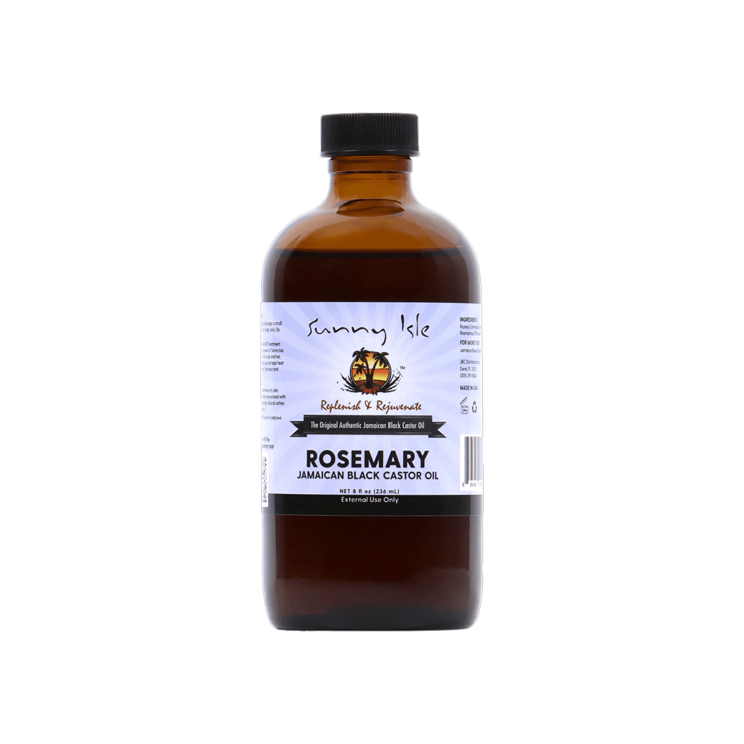 Sunny Isle Replenish & Rejuvenate Rosemary Jamaican Black Castor Oil 8FL. oz