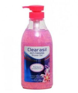 Clearasil Anti-Tanning Shower Gel (New Bubble Gel)