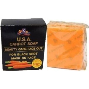 K Brothers Usa Carrot Soap Beauty Care Face Out (6 Packs)