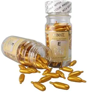 Animate Aloe Vera Vitamin E Facial Oil 60 Soft Cel Capsules