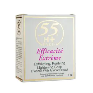 55H+ Efficacite Extreme Lightening Exfoliating Soap 7 Oz