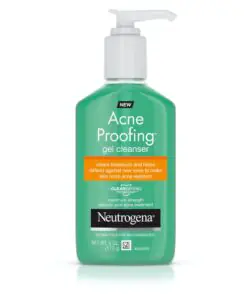 Acne Proofing Gel Facial Cleanser With Salicylic Acid