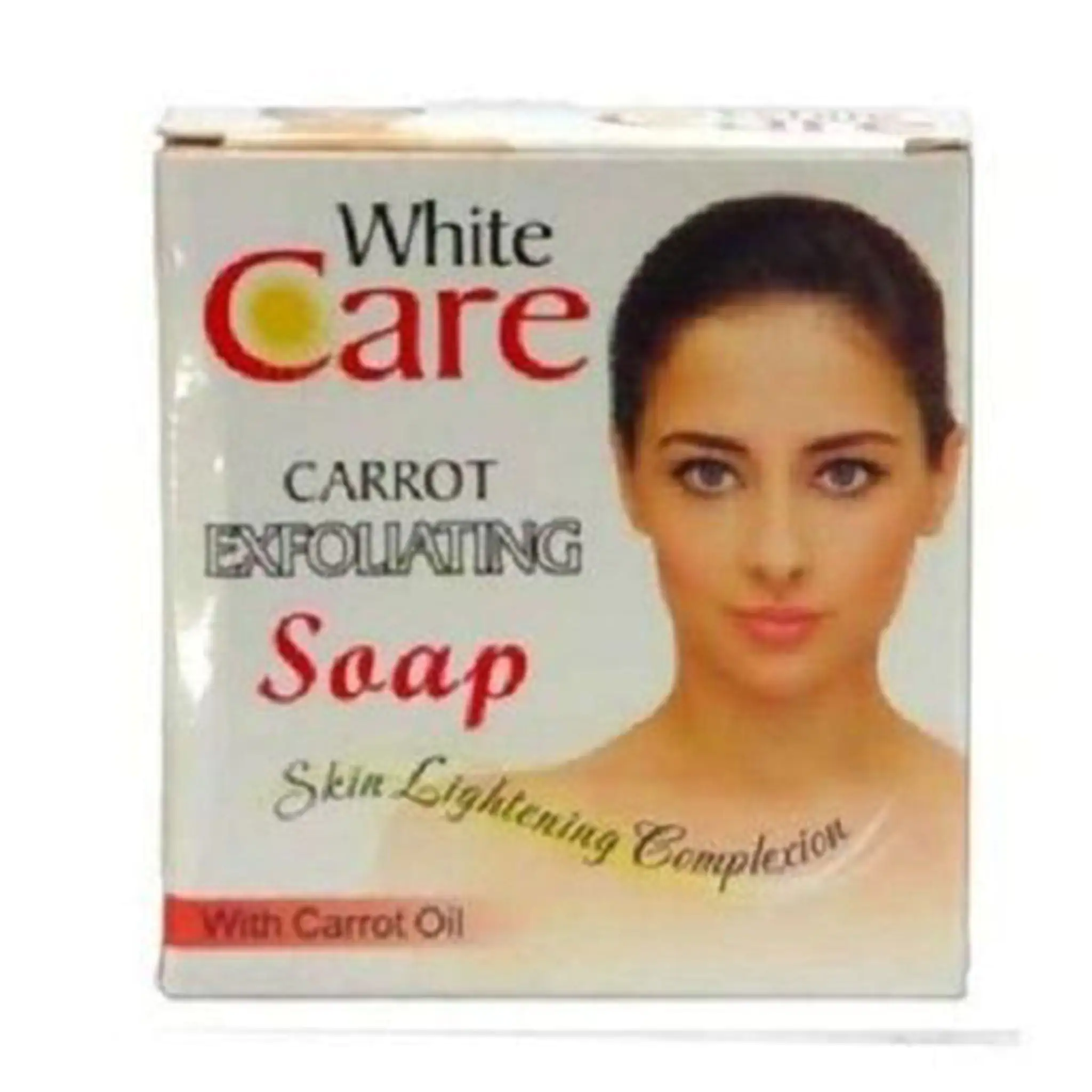 White Care Carrot Exfoliating Soap 200G
