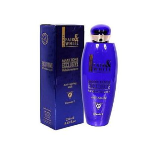 Fair & White Maxitone Exclusive Whitenizer Body Lotion Anti-Ageing Milk Vitamin E – 250Ml