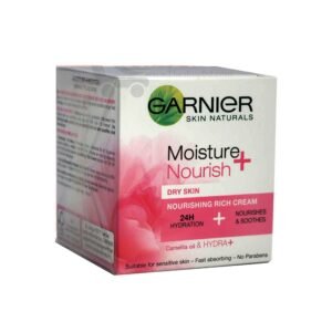 Garnier Moisture + Nourish 24H Hydration Rich Cream For Dry Skin 50Ml
