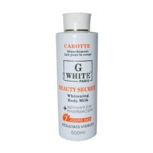 G White Whitening Body Milk Lotion 500Ml