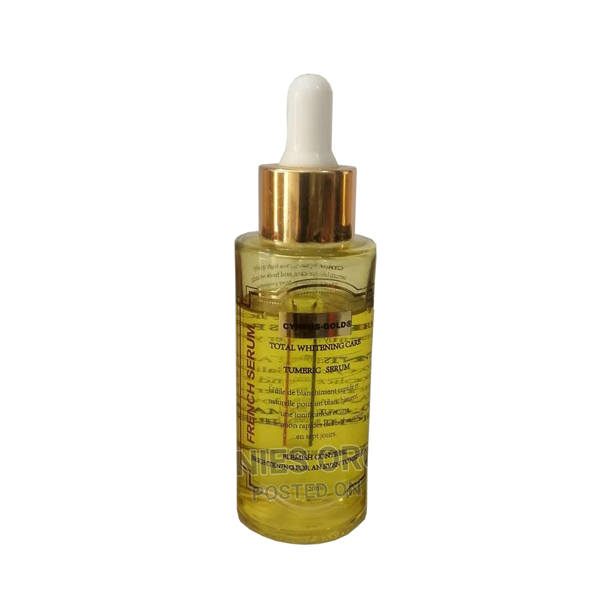 Cyprus Gold Whitening and Clarifying Tumeric Serums.gif