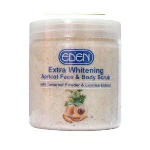 Eden Extra Whitening Apricot Face And Body Scrub 500G Eden Extra Whitening Apricot Face And Body Scrub 500G