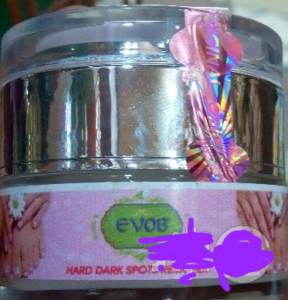 Evob Dark Hard Spot And Knuckle Removal Cream Evob Dark Hard Spot And Knuckle Removal Cream