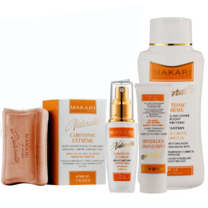 Makari Naturalle Carotonic Extreme ( Body Lotion, Serum, Tube Cream And Soap ) Pack Of 3