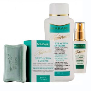 Makari Naturalle Multi-Action Extreme ( Body Lotion, Serum And Soap ) Pack Of 3
