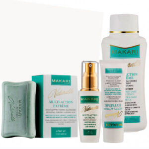 Makari Naturalle Multi-Action Extreme Body Lotion, Serum, Tube Cream And Soap Pack Of 3