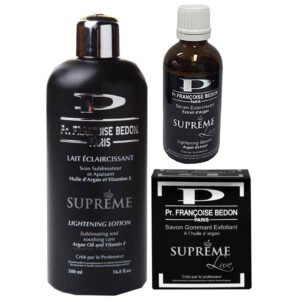 Pr. Francoise Bedon Supreme Lightening Pack Of 3 ( Lotion, Serum And Soap )