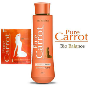 Pure Carrot Bio Balance Lightening ( Lotion And Soap ) Pack Of 3 Pure Carrot Bio Balance Lightening ( Lotion And Soap ) Pack Of 3
