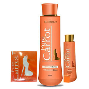 Pure Carrot Bio Balance Lightening Pack Of 3 ( Lotion, Serum And Soap )