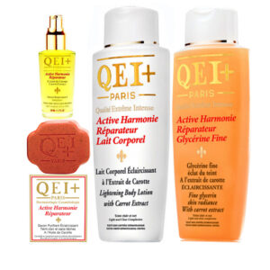 Qei+ Active Harmonie Reparateur ( Lotion, Serum, Glycerine And Soap ) Pack Of 3