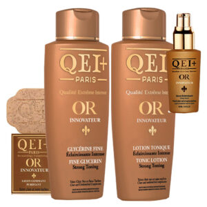 Qei Paris Gamme Or Lightening (Lotion, Serum, Glycerine And Soap) Pack Of 3