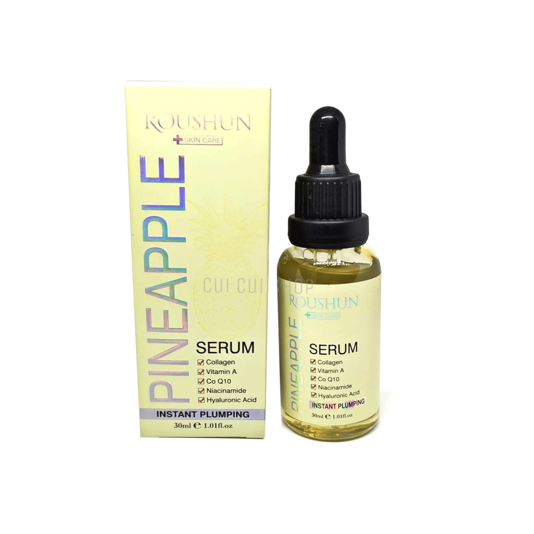 Roushun Pineapple Serum Instant Plumping 30ml.gif