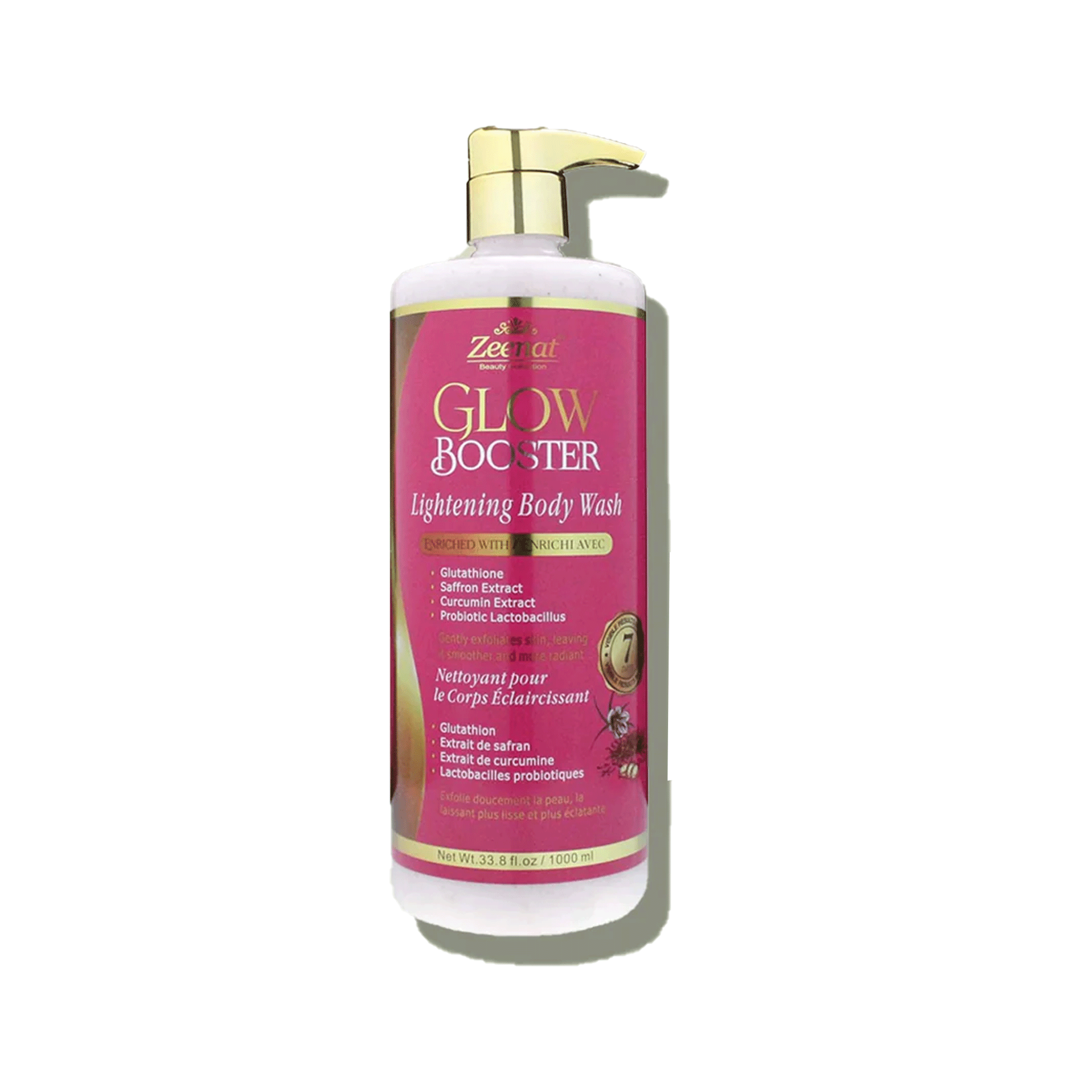 Zeenat Glow Booster Lightening Body Wash 33.8 oz.gif