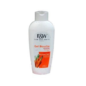 Fair And White Carrot Shower Gel Brightening & Toning 1000Ml
