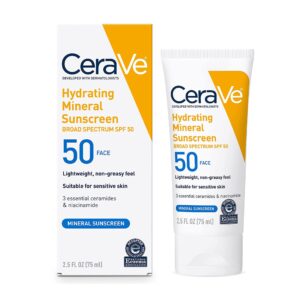 Cerave Hydrating Sunscreen Spf-50 Face Cerave Hydrating Sunscreen Spf-50 Face