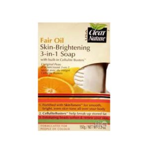Clear Nature Fair Oil Skin Brightening 3-In-1 Soap – 150G