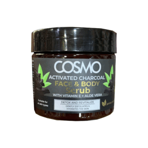 Cosmo Activated Charcoal Face & Body Scrub Cosmo Activated Charcoal Face & Body Scrub