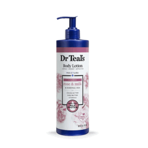 Dr Teal’s Body Lotion Rose & Milk 18 Fl Oz