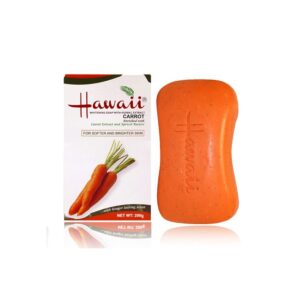 Hawaii Carrot Whitening Soap With Herbal Extract 4Packs