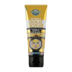 Hollywood Style Facial Scrub With Colloidal Gold