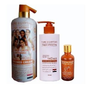 Pure Egyptian Lightening ( Lotion, Serum And Bath ) Pack Of 3 Pure Egyptian Lightening ( Lotion, Serum And Bath ) Pack Of 3
