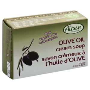 Alpen Secrets Olive Oil Moisturizing Cream Soap, 5 Oz
