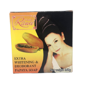 Madam Ranee Extra Whitening And Deodorant Soap.