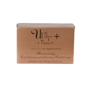 Unique+ Paris Lightening Moisturizing Soap And Gommand