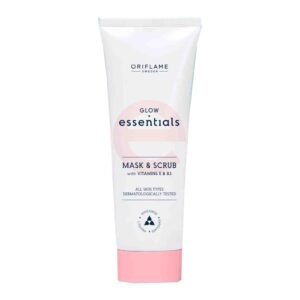 Essentials Glow Essentials Mask & Scrub With Vitamins E & B3 Essentials Glow Essentials Mask & Scrub With Vitamins E & B3