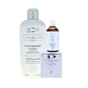 Francoise Bedon Puissance ( Lightening Lotion, Serum And Soap ) Set Pack Of 3 Francoise Bedon Puissance ( Lightening Lotion, Serum And Soap ) Set Pack Of 3