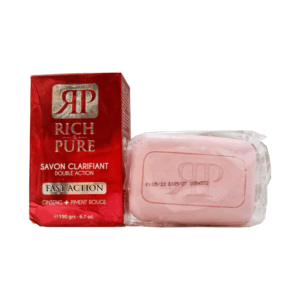 Rich & Pure Clarifying Soap With Ginseng + Red Pepper – 190G Rich & Pure Clarifying Soap With Ginseng + Red Pepper – 190G
