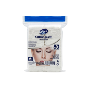 Wish Care Cotton Squares X 80
