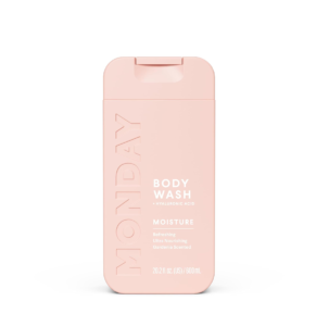 Monday Moisture + Hyaluronic Acid Gardenia Scented Body Wash 20.2Oz/600Ml