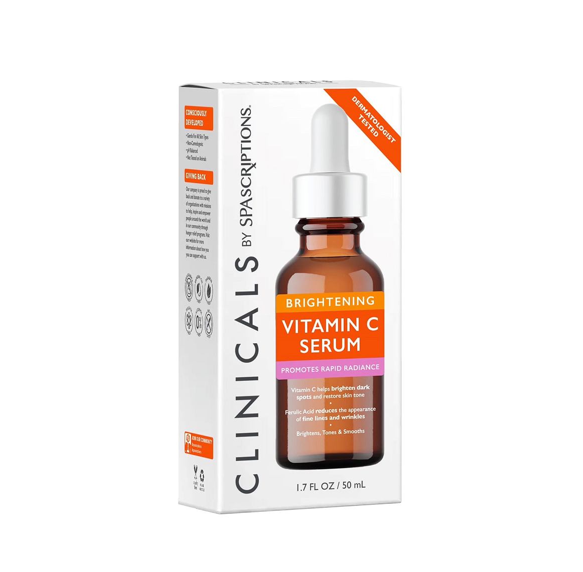 Clinicals By Spascriptions Brightening Vitamin C Serum Clinicals By Spascriptions Brightening Vitamin C Serum